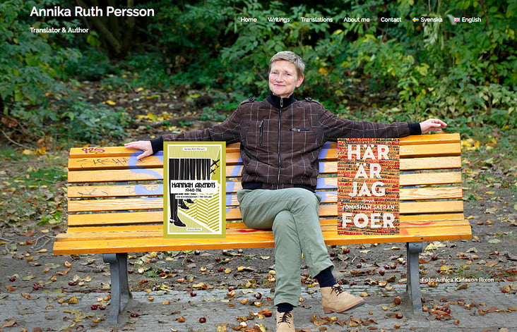 Startseite Annika Ruth Persson, Translator&Author