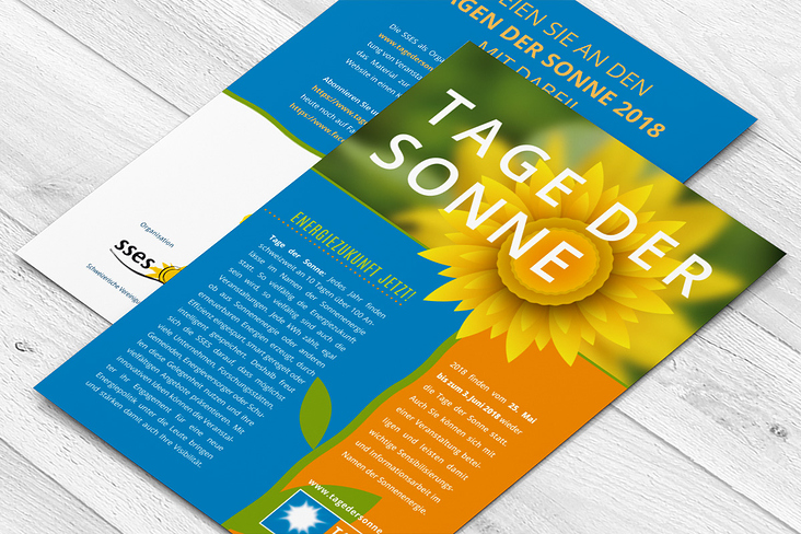 Flyer Tage der Sonne