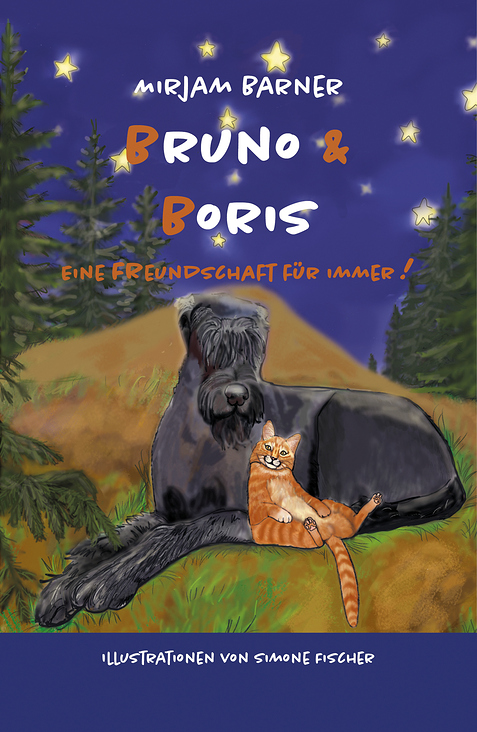 Cover für Kinderbuch Bruno&Boris, Eine Freundschaft für immer!