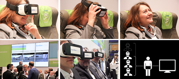 Virtual Reality Multi-Client-Lösungen – Messe, Präsentationen, Events etc.