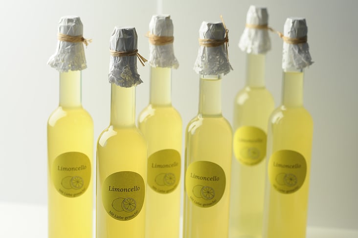 Etikett Limoncello