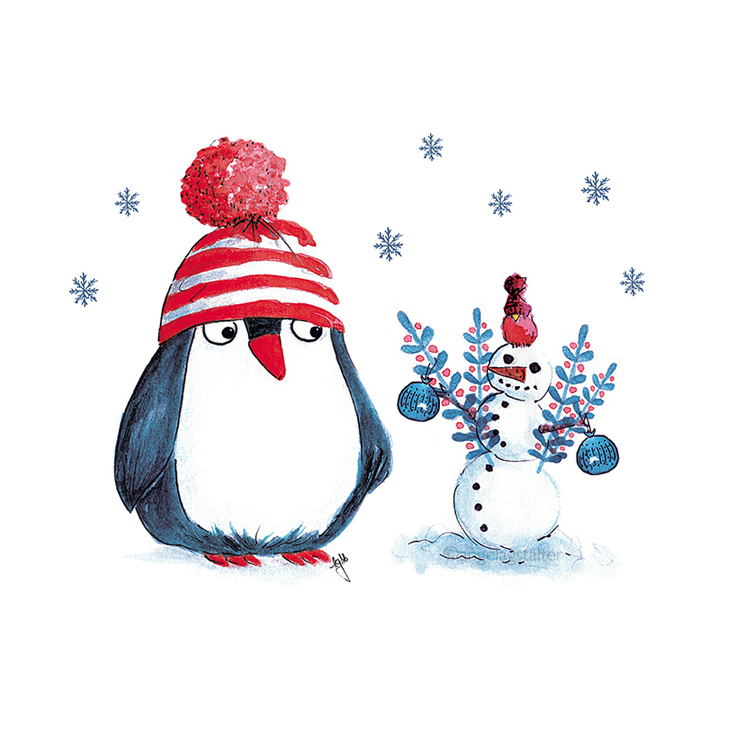 Weihnachten Pinguin