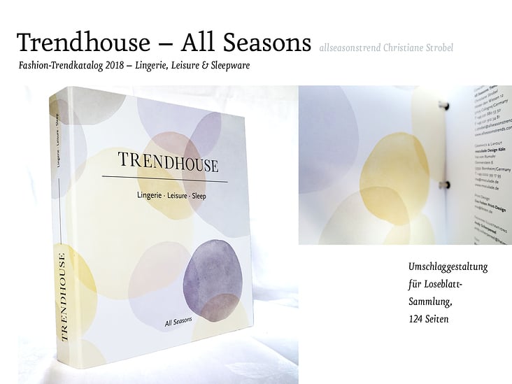 Umschlaggestaltung Trendhouse – All Seasons