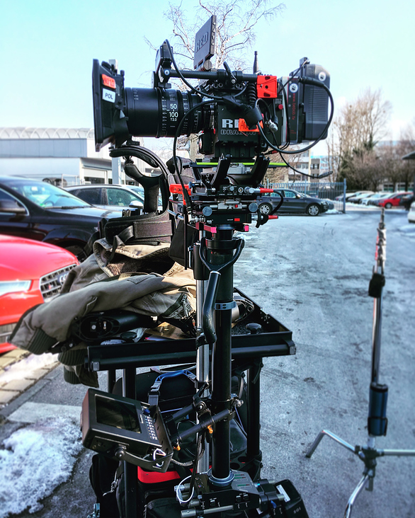 Steadicam RIG with RED DRAGON, WAVE1 and SIGMA CINE LENS