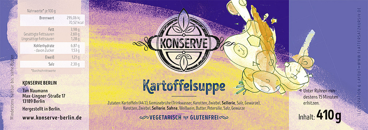 Etikett Konserve Berlin