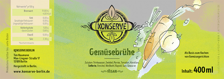 Etikett Konserve Berlin