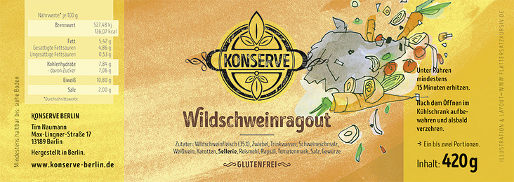 Etikett Konserve Berlin