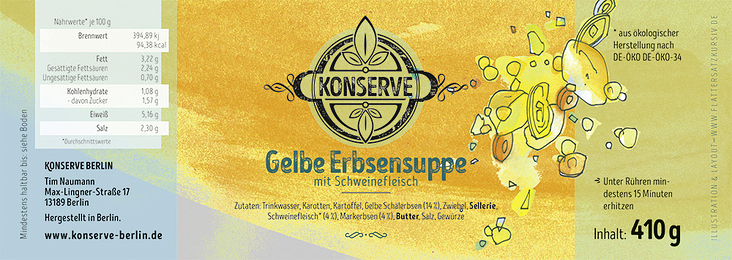 Etikett Konserve Berlin