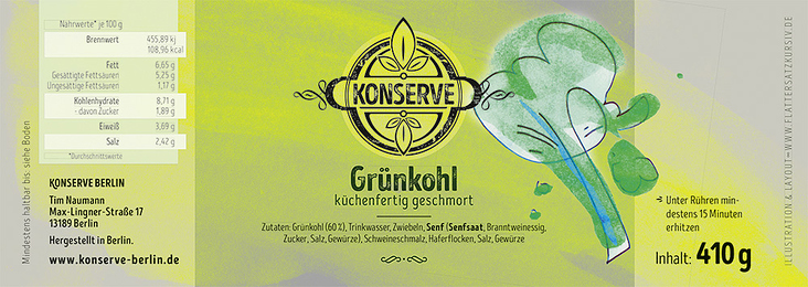 Etikett Konserve Berlin