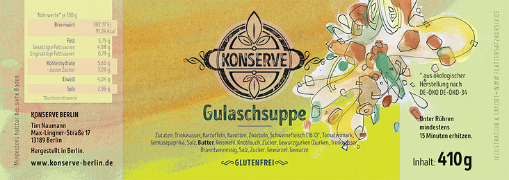 Etikett Konserve Berlin