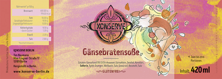 Etikett Konserve Berlin