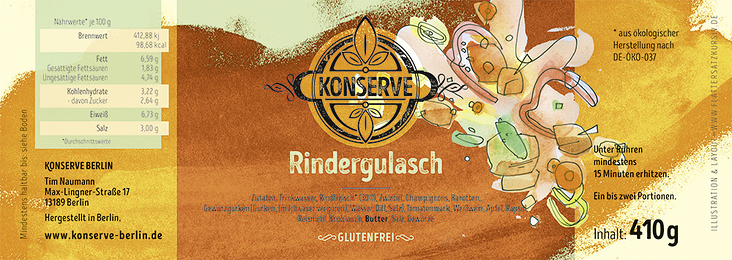 Etikett Konserve Berlin