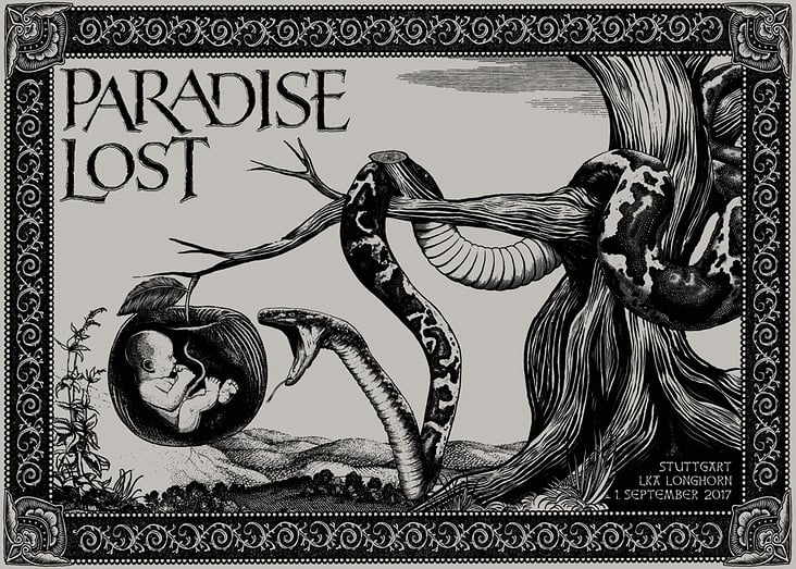 PARADISE LOST – KONZERTPOSTER