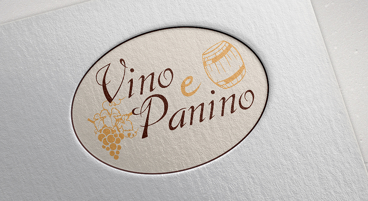 Logo-Design Vino e Panino