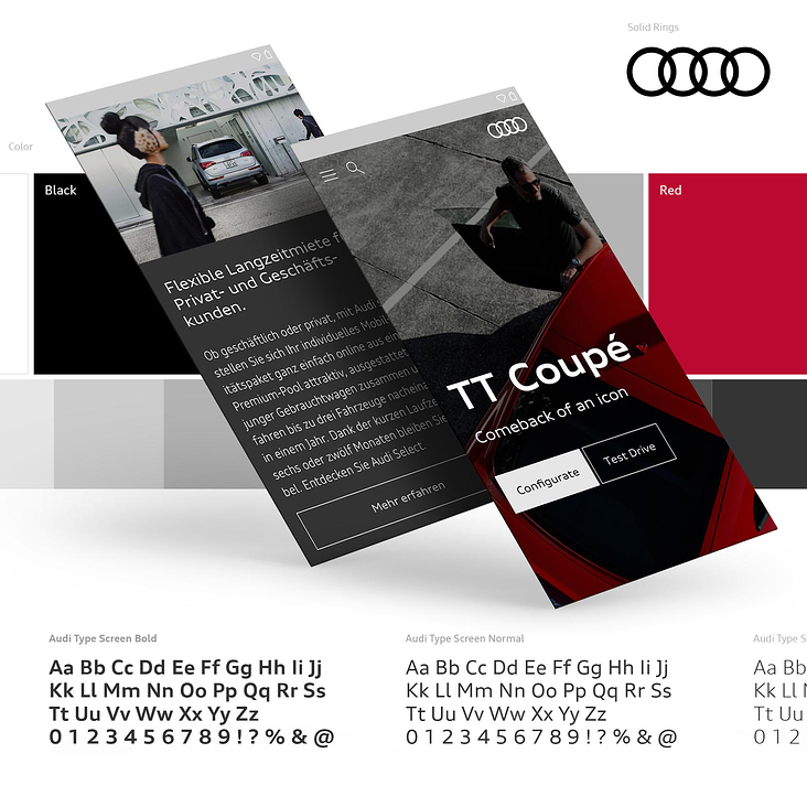 Global Branding für Audi
