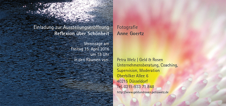 Einladung Fotoausstellung