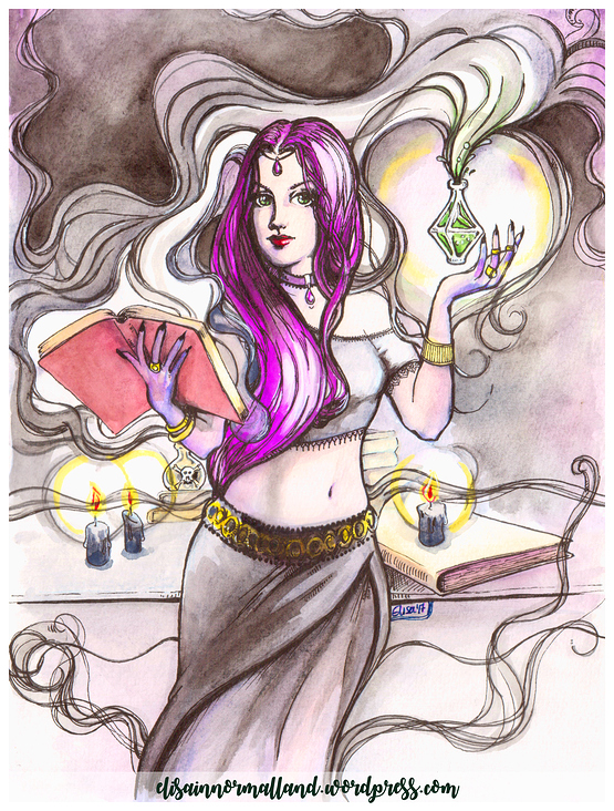 „Scent of Witch“ – Watercolor