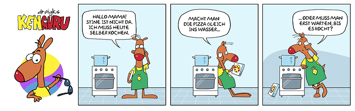 Pizza kochen