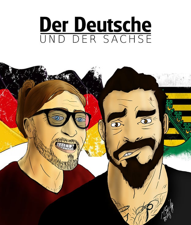 Der Deutsche und der Sachse