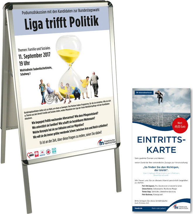 Plakat, Flyer