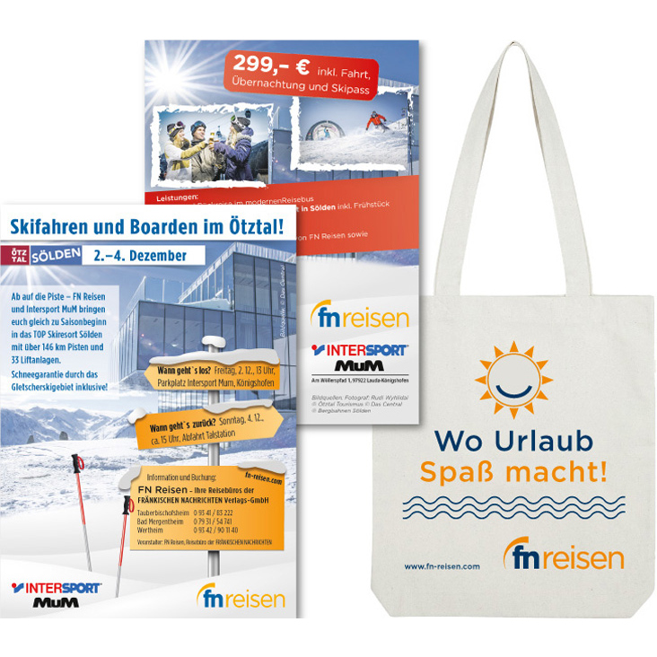 Flyer, Stofftasche