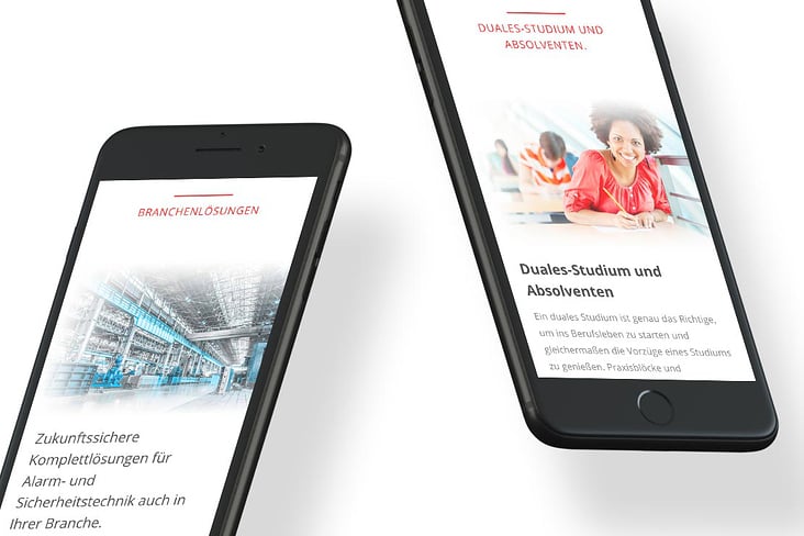 Responsive Webdesign & SEO Konzeption, Gestaltung und Entwicklung der neuen Website mit Responsive Webdesign und dem Contao