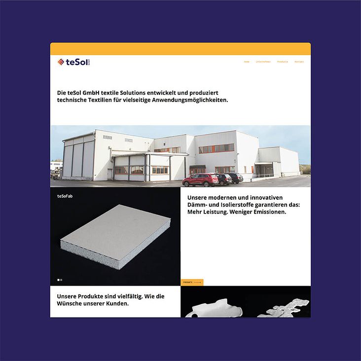 Tesol GmbH – Web Design
