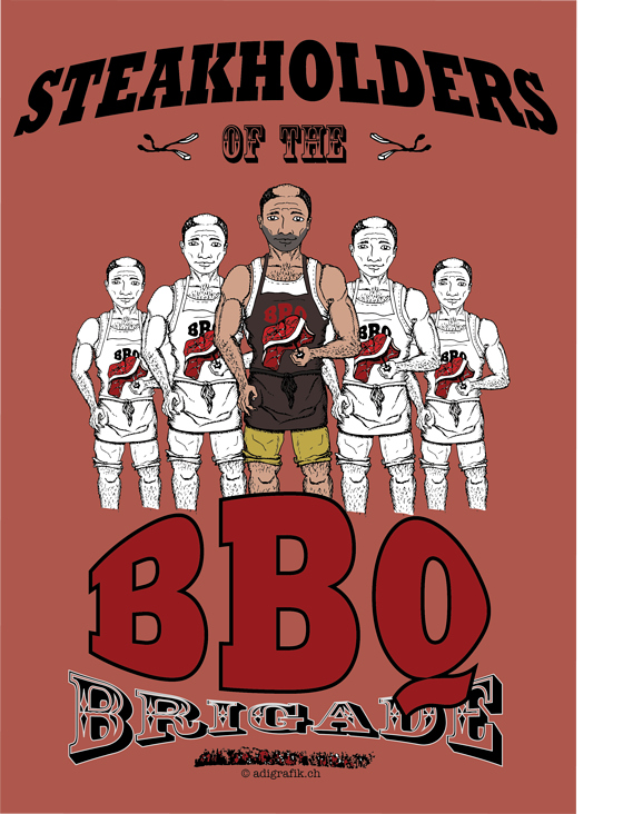 steak holders of the barbecue brigade
