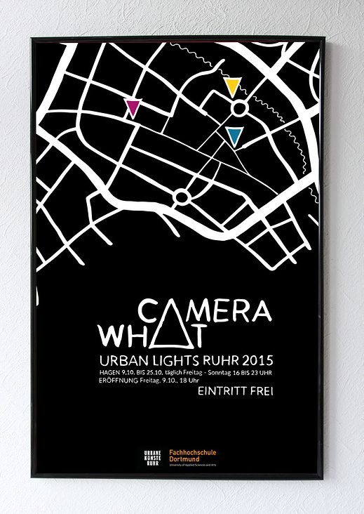 2015 – Plakat „Camera What“, Werbung für das Projekt