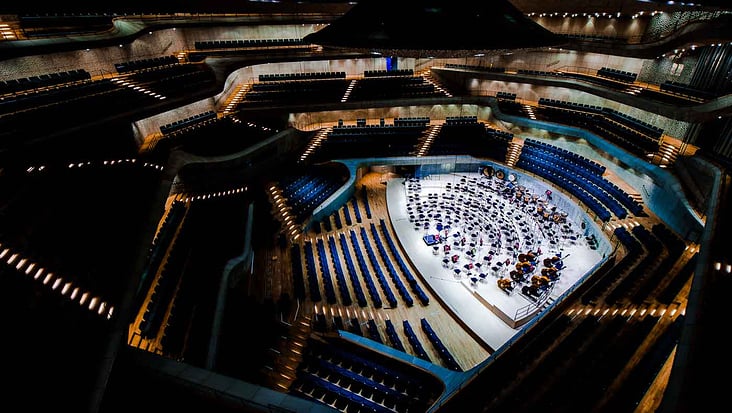 Konzertsaal der Elbphilharmonie