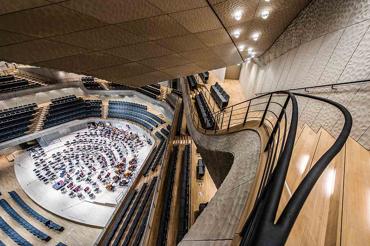 Konzertsaal der Elbphilharmonie