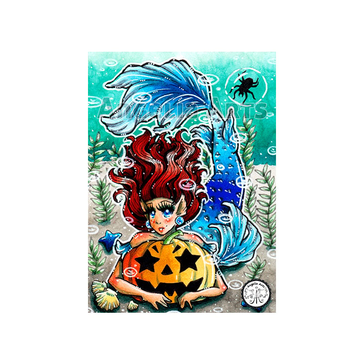 Halloween Meerjungfrau