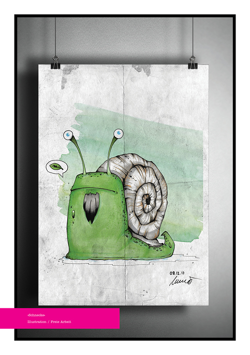 Schnecke / Illustration