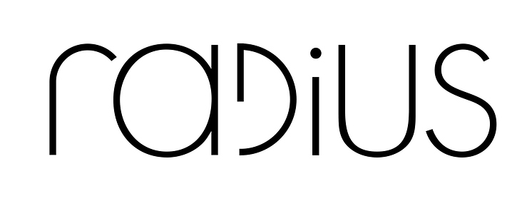 Logo für den Kleiderständer radius by Schoch