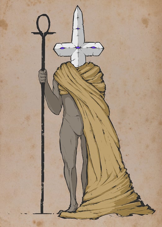 Cross headed prophet concept