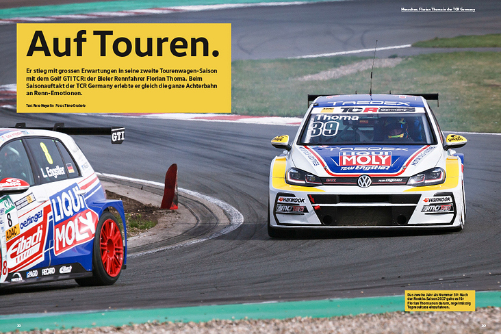 Florian Thoma in der TCR Germany