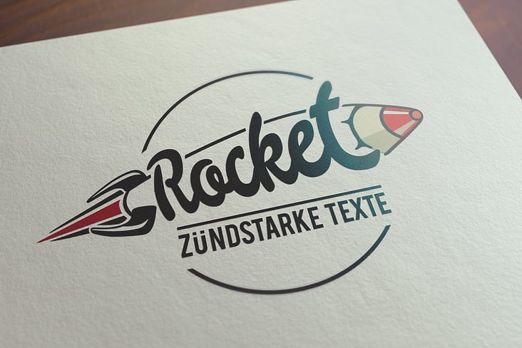 Logodesign, Rocket – Zündstarke Texte