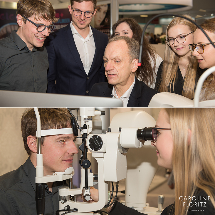 Szenen aus dem Master Studiengang Optometrie für die Hochschule Aalen