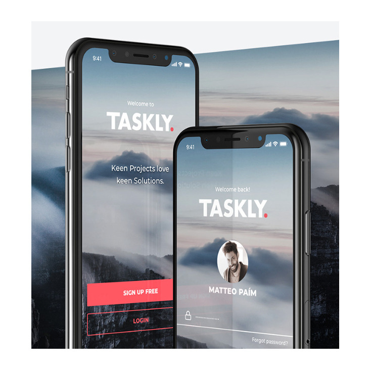 TASKLY – responsive web app