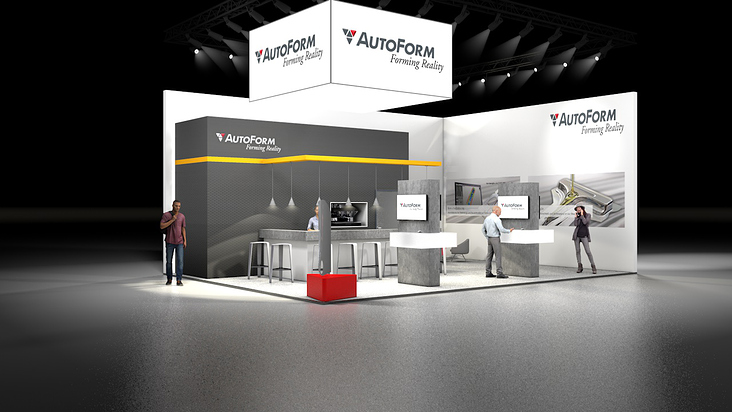 Messestand für Autoform