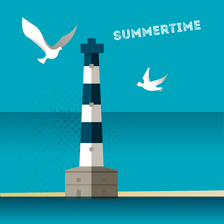 Summertime – Lighthouse – Animation