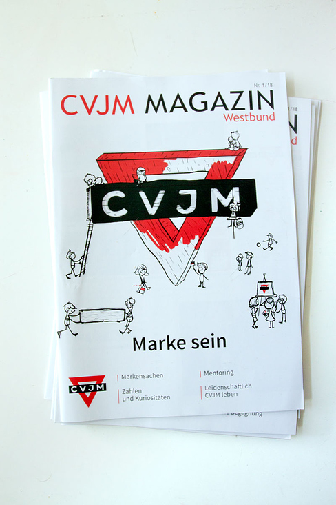 2017 – Illustration für das Cover des CVJM Magazins, Auftraggeber: Drei W Verlag