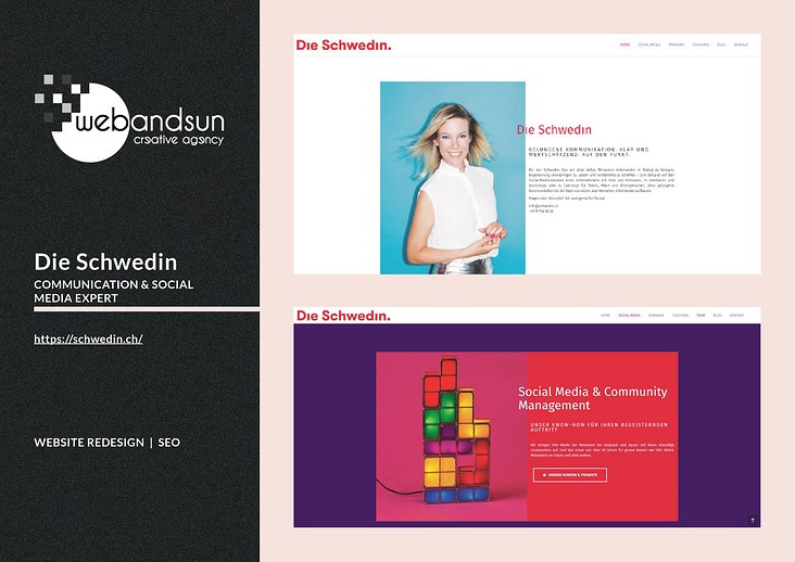 Portfolio webandsun