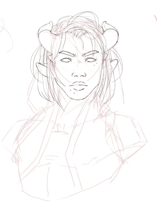 Unused Tiefling Design