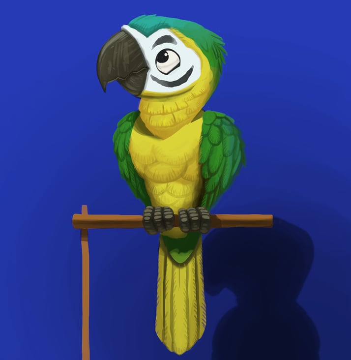 Der kleine Papagei