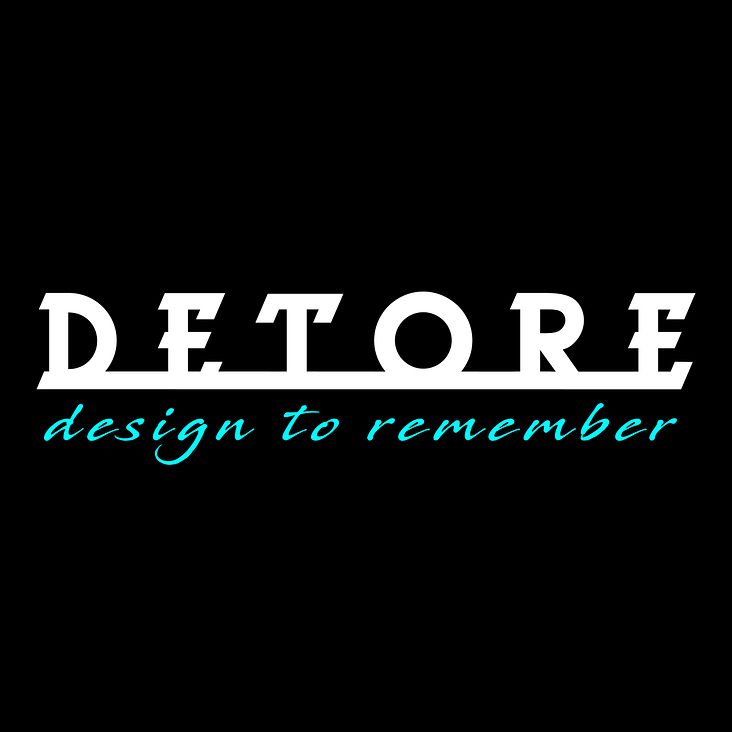 Unser DETORE Logo steht für DEsign-TO-REmember