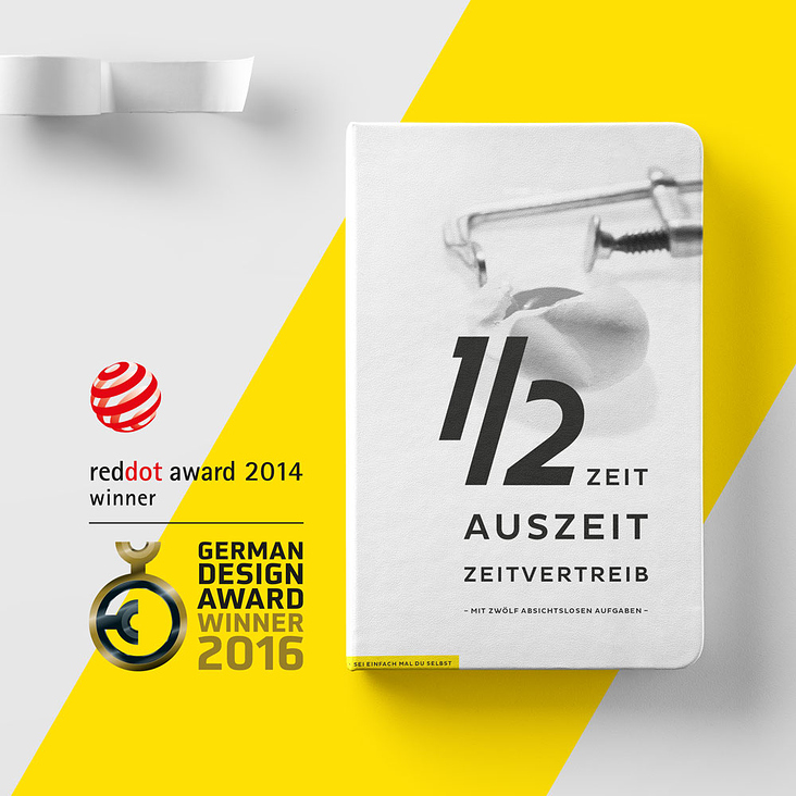 Halbzeit Auszwit Zeitvertreib, reddot award und German Design Award Winner
