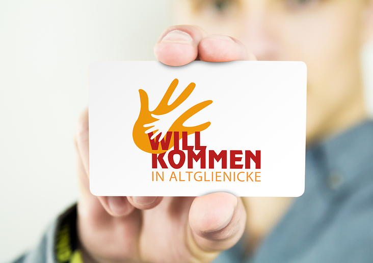 Logodesign für ein Unternehmen aus der Flüchtlingshilfe