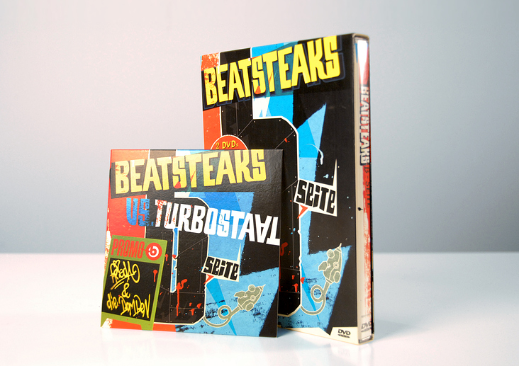 Gestaltung der DVD „B-Seite“ der Band Beatsteaks & gleichnamige CD sowie diverse darin enthaltene Animationen