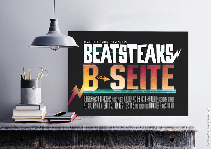 Plakat zur DVD „B-Seite“ der Band Beatsteaks